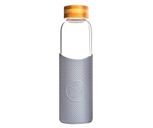 Neon Kactus Glass Water Bottle - Forever Young