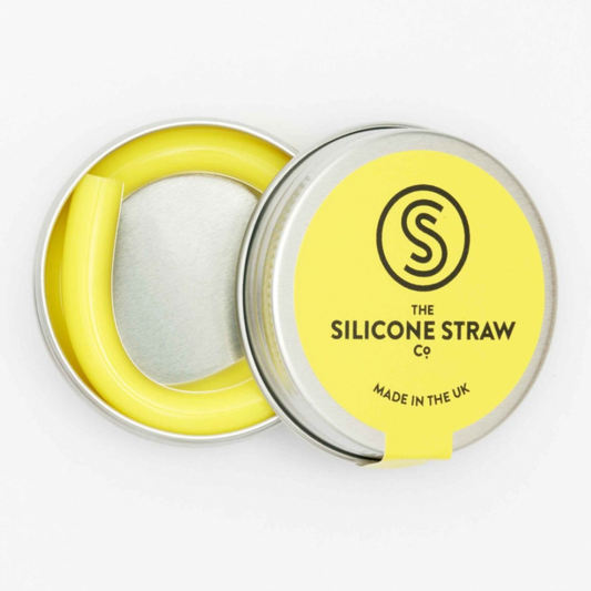 Reusable Silicone Straw in Travel Tin