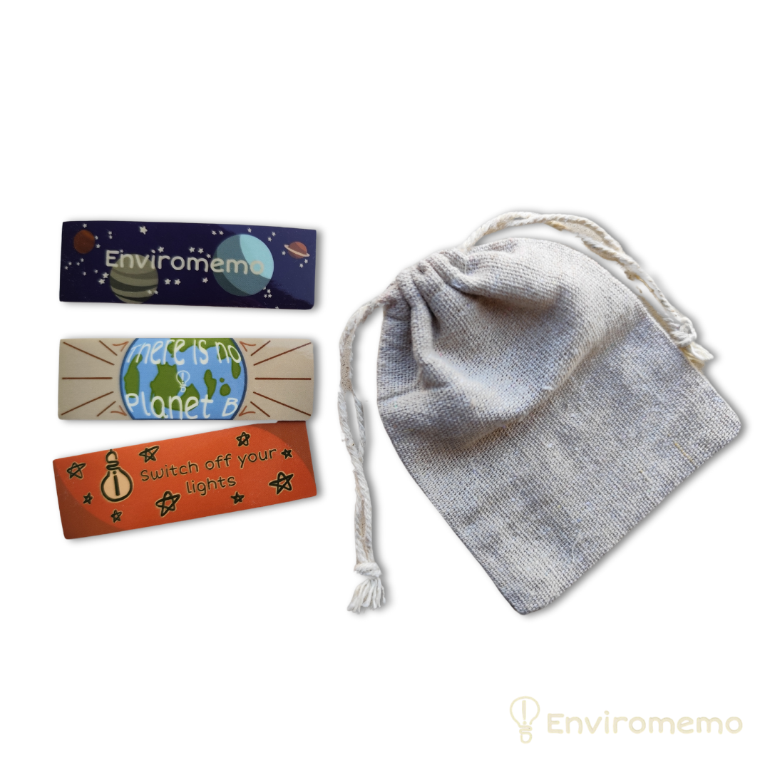Enviromemo Energy Saving Stickers - Set of 3