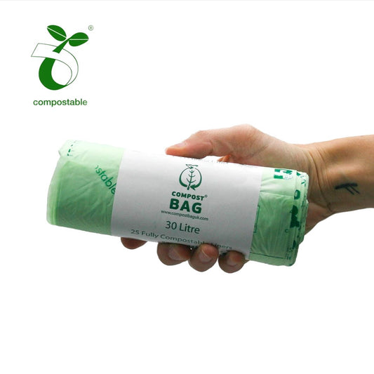 Compostable Biodegradable Bin Liners 30L