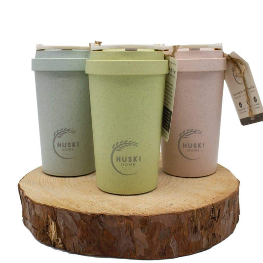 Rice Husk Travel Coffee Cup (400 ml)