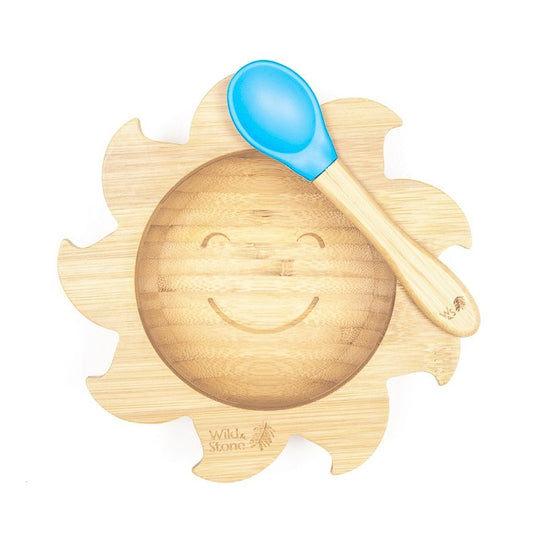 Sunshine Bamboo Weaning Bowl and Spoon Set