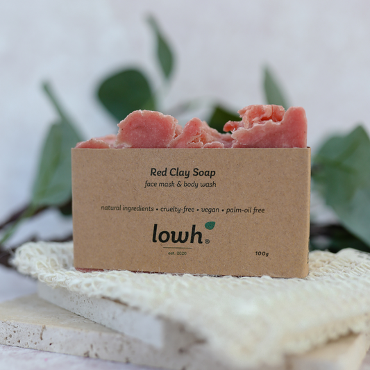 Red Clay Soap by Lowh