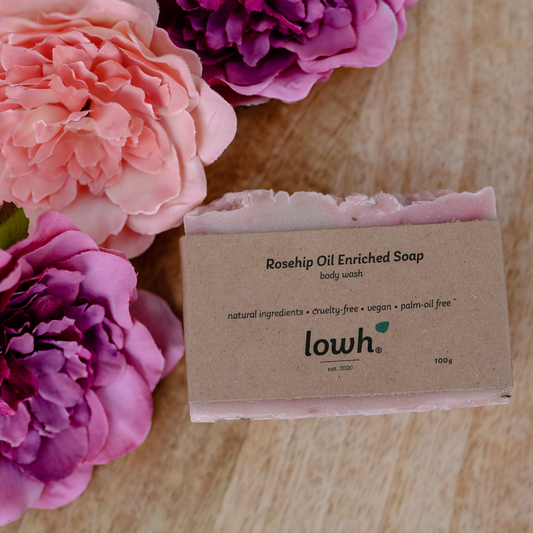Rosehip Oil Enriched Soap by Lowh