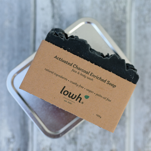 Activated Charcoal Enriched Soap by Lowh