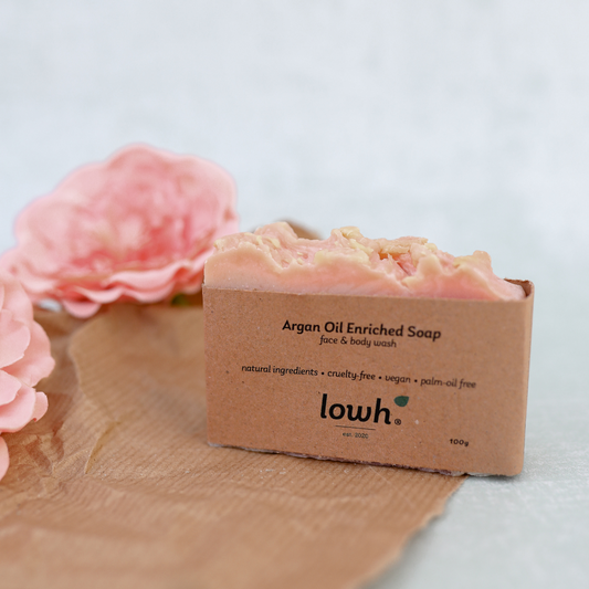 Argan Oil Enriched Soap by Lowh