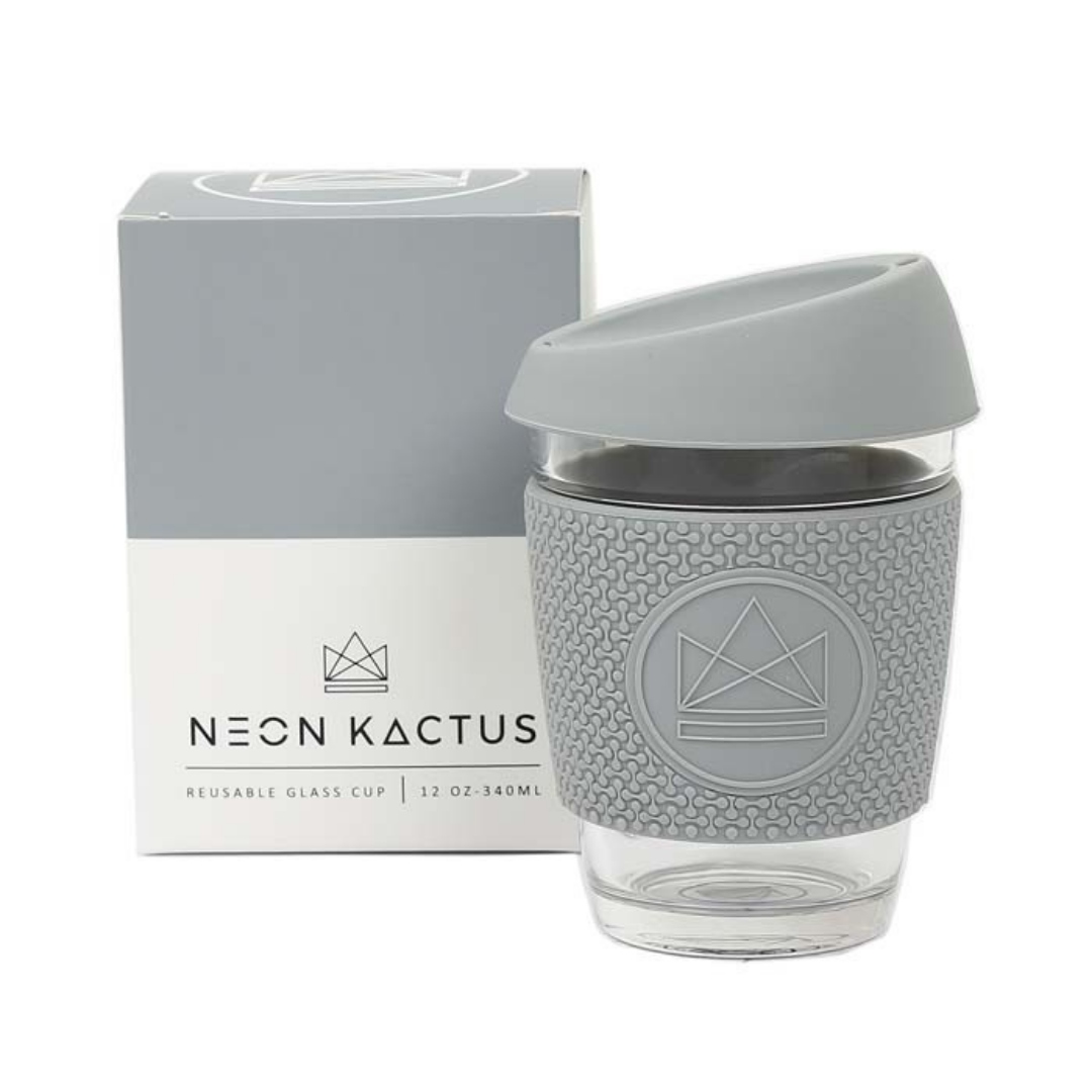 Neon Kactus Glass Cup